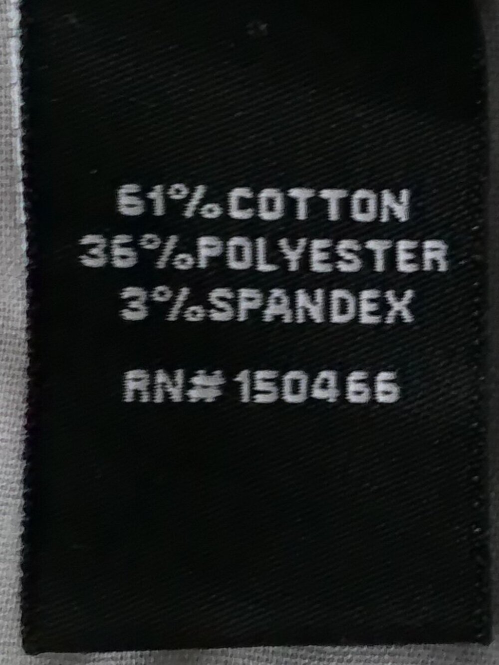 41 HAWTHORN NWT Button Zip Cuffed Ankle Gray Trousers w/(5) Pockets 12 - Picture 8 of 14
